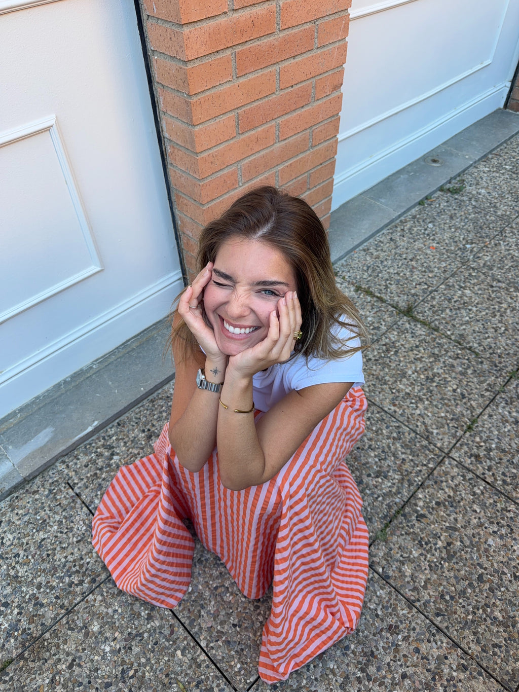Falda Coral